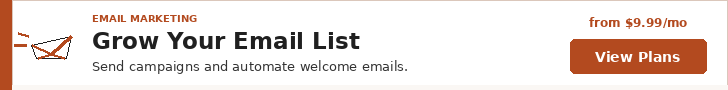 Grow Your Email List - Send campaigns and automate welcome emails.